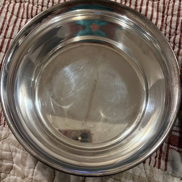 Vintage K.A. IMA ALP Silver plate over nickel butterscotch Bakelite lidded pan - Picture 8 of 9